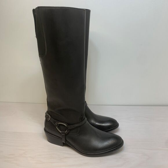 Ariat Pembridge Harness Fashion Western Boot Old West Black Ladies 8.5B - Picture 1 of 11